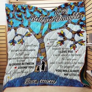 Loving You And Breathing Quilt Blanket  Quilt